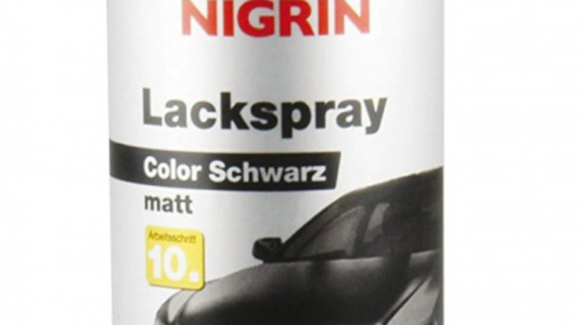 Nigrin Spray Vopsea Negru Mat 400ML 74112