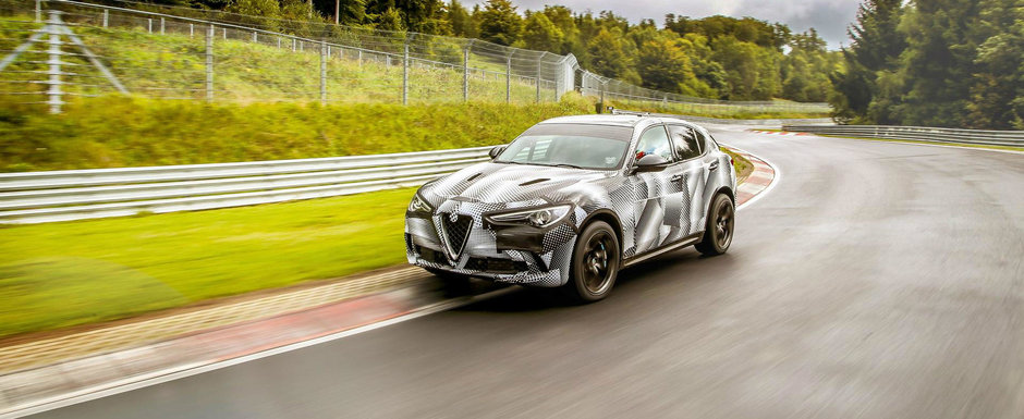 Nimeni nu se astepta la asta. Alfa Romeo Stelvio Quadrifoglio este cel mai rapid SUV de pe Nurburgring Nimeni nu se astepta la asta. Alfa Romeo Stelvio Quadrifoglio este cel mai rapid SUV de pe Nurburgring