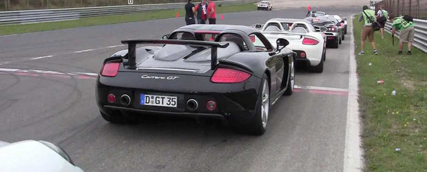 Nimic NU suna mai bine ca un Porsche Carrera GT cu evacuare directa