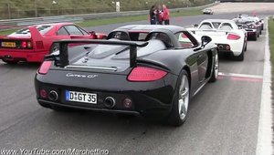 Nimic NU suna mai bine ca un Porsche Carrera GT cu evacuare directa