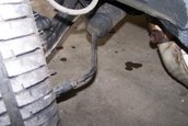 Nissan 240SX transformat in pick-up