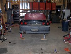 Nissan 240SX transformat in pick-up