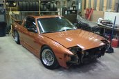 Nissan 240SX transformat in pick-up