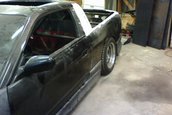 Nissan 240SX transformat in pick-up