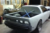 Nissan 240SX transformat in pick-up