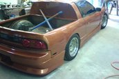 Nissan 240SX transformat in pick-up