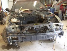 Nissan 240SX transformat in pick-up