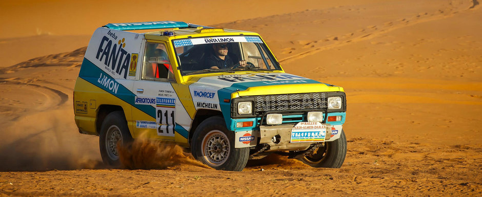 Nissan a readus la viata un Patrol legendar si l-a dus unde ii este locul: in desert