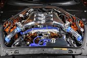 Nissan GT-R cu caroseria gravata