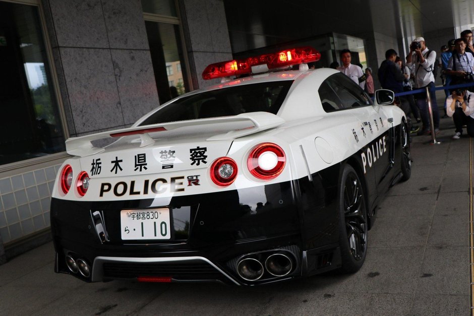 Nissan GT-R de politie