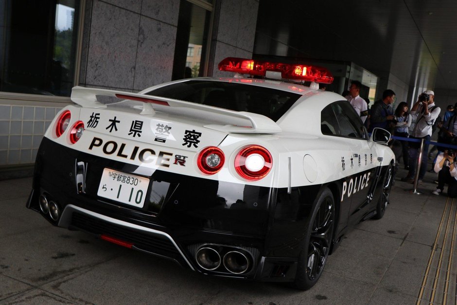 Nissan GT-R de politie