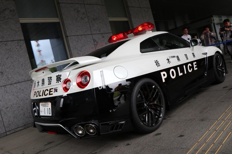 Nissan GT-R de politie