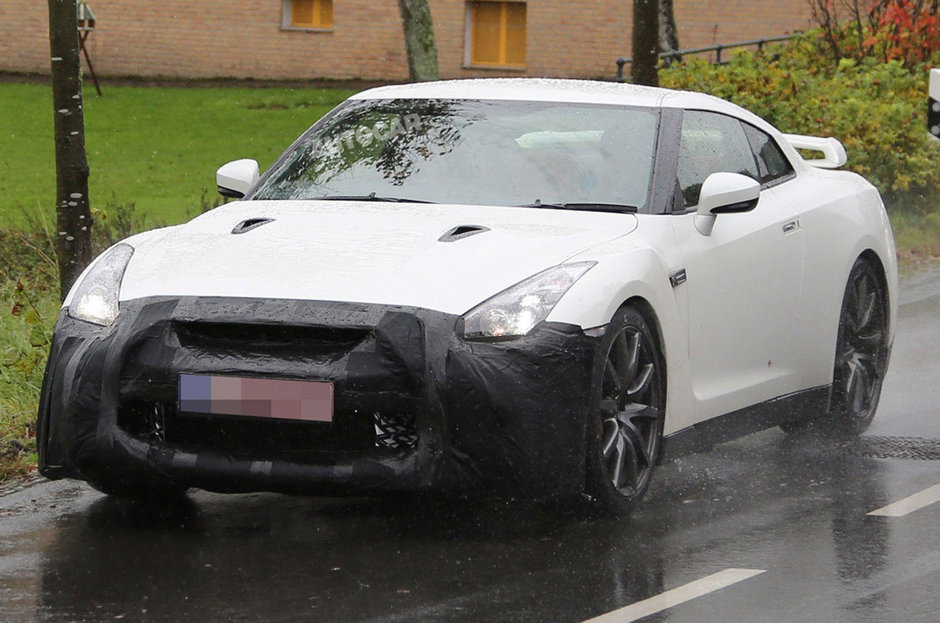 Nissan GT-R Facelift - Poze Spion