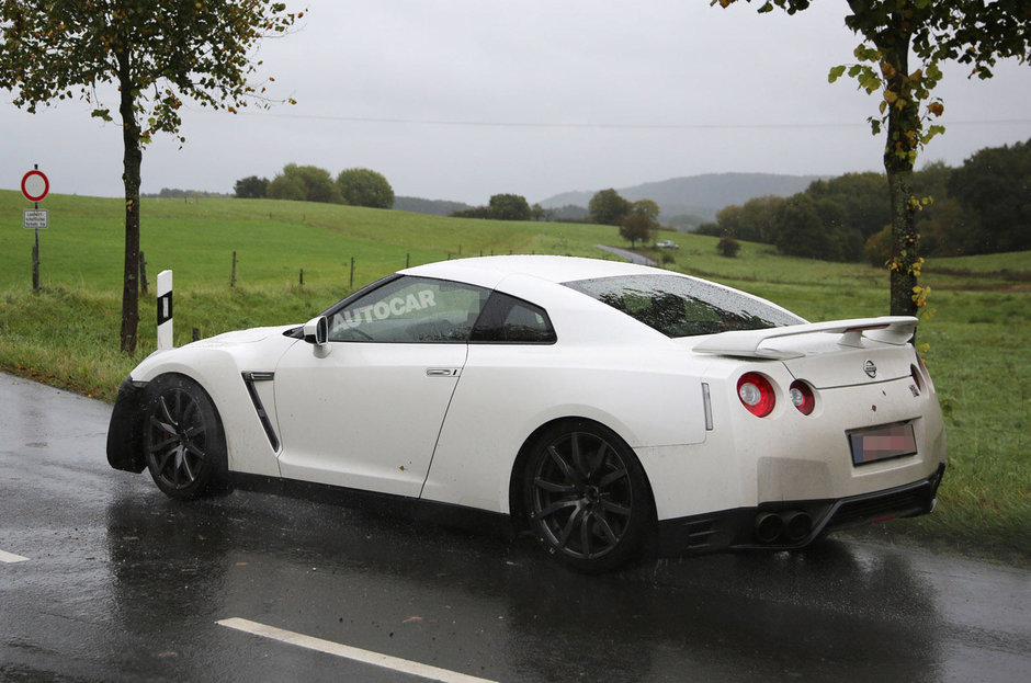 Nissan GT-R Facelift - Poze Spion