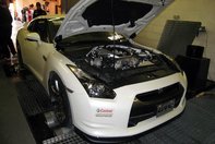 Nissan GT-R, pe dyno in Anglia