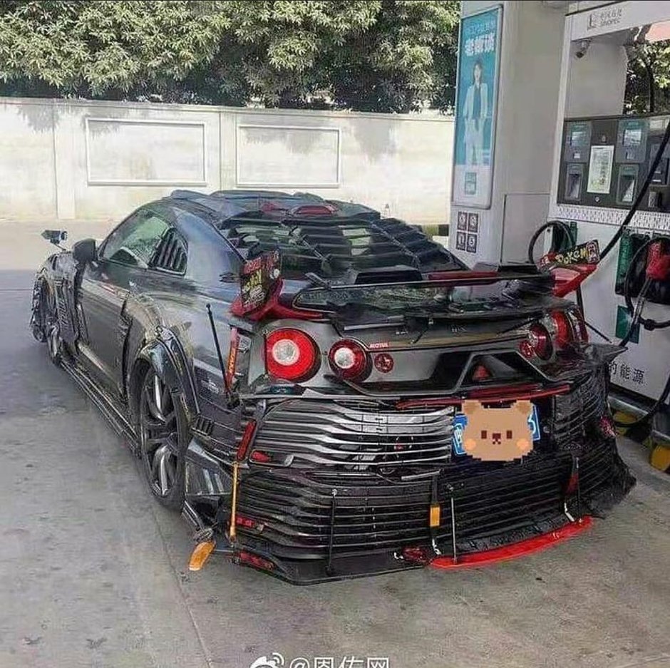 Nissan GT-R tunat