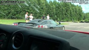 Nissan GT-R vs. Koenigsegg CCR Evolution