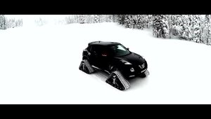 Nissan Juke NISMO RSnow vs. cainii husky: tu pe cine pariezi?