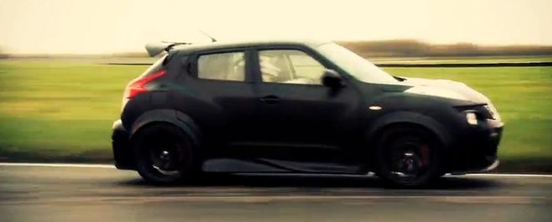 Nissan Juke-R in actiune - teste pe pista cu Supercrossover-ul japonez!