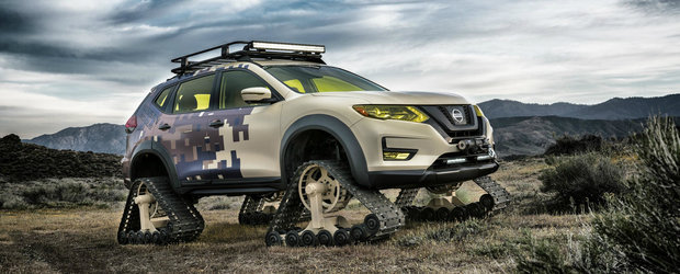 Nissan prezinta Rogue Trail Warrior, un crossover cu senile care poate rula oriunde