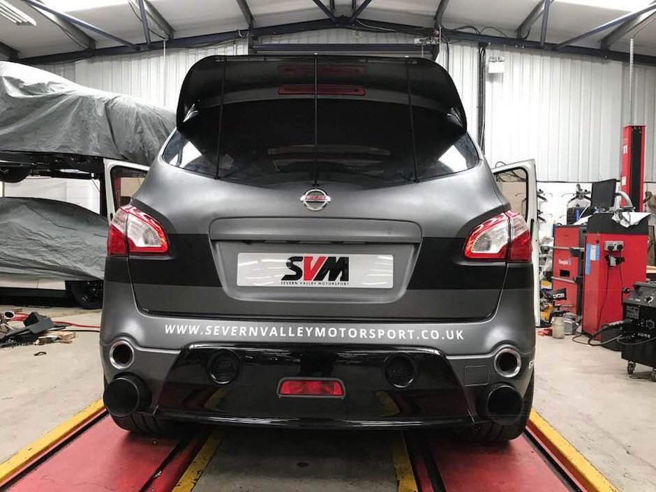 Nissan Qashqai de la SVM