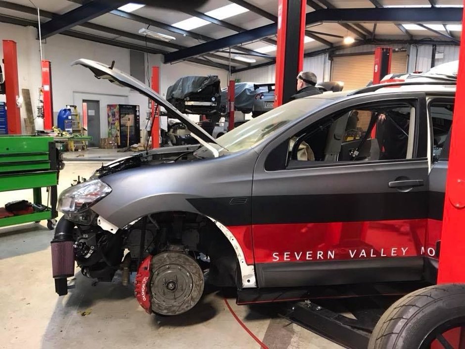 Nissan Qashqai de la SVM