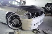 Nissan Silvia S15 transformat in BMW Seria 3