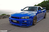 Nissan Skyline R34 GT-R - functionalitate si perfectiune japoneza