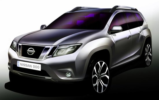 Nissan Terrano - Schita