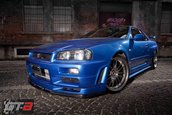 Nissan-ul GTR condus de Paul Walker in Fast & Furious 4