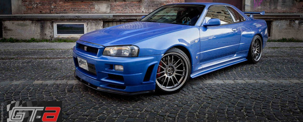 Nissan-ul R34 condus de Paul Walker in F&F 4 revine la vanzare