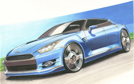Nissan vrea sedan GT-R!? Nissan vrea sedan GT-R!?