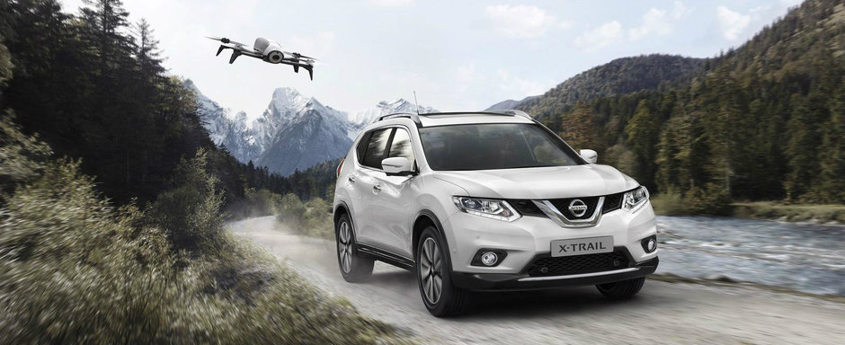 Nissan X-Trail primeste o noua editie speciala si...o drona autonoma Nissan X-Trail primeste o noua editie speciala si...o drona autonoma