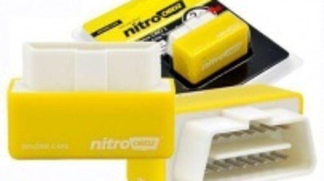 Nitro obd2 chip tuning diesel si benzina  , consum mai mic putere mai mare