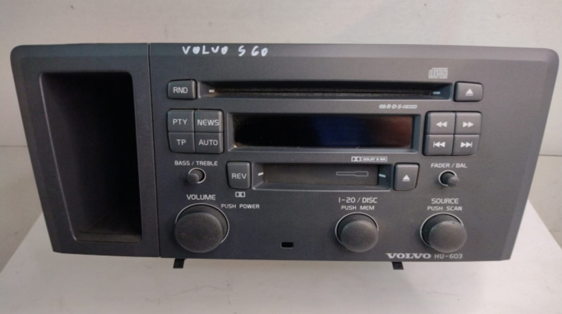 NL3401 VOLVO CD RADIO CONTROL 8651152-1 8651152-1 Volvo S60 [2000 - 2004]