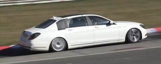 Noi imagini cu viitorul Mercedes S-Class XL, inlocuitorul modelelor Maybach