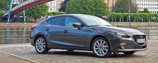 Noi imagini oficiale cu noua generatie Mazda3 Sedan