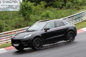 Noi imagini spion cu Porsche Macan