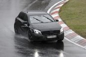 Noi imagini spion cu viitorul Mercedes A25 AMG