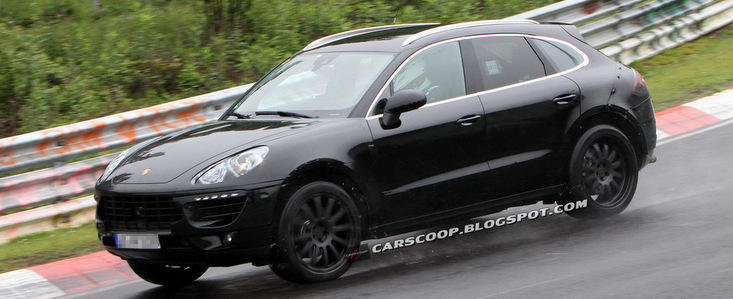Noi imagini spion cu viitorul Porsche Macan, primele cadre cu interiorul Noi imagini spion cu viitorul Porsche Macan, primele cadre cu interiorul