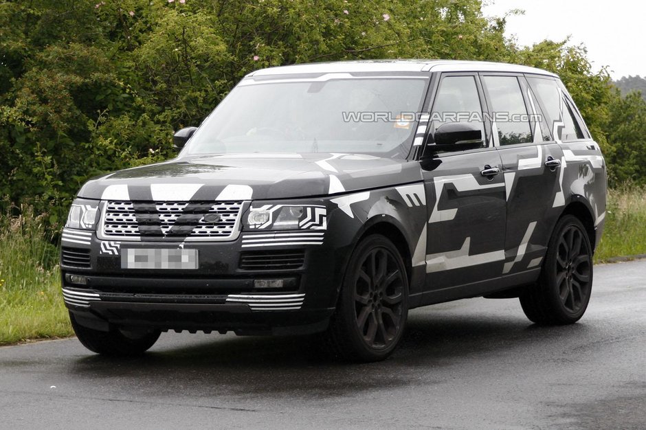 Noi poze spion cu Range Rover 2013 Noi poze spion cu Range Rover 2013