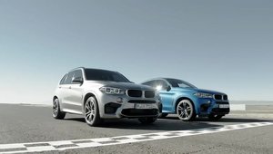Noile BMW X5 si X6 M arata fioros in primul lor clip oficial