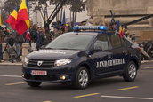 Noile Dacia Logan si Sandero au participat la Parada Militara de 1 Decembrie