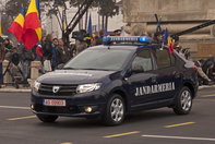Noile Dacia Logan si Sandero au participat la Parada Militara de 1 Decembrie