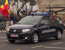 Noile Dacia Logan si Sandero au participat la Parada Militara de 1 Decembrie