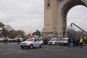 Noile Dacia Logan si Sandero au participat la Parada Militara de 1 Decembrie