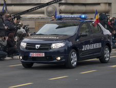 Noile Dacia Logan si Sandero au participat la Parada Militara de 1 Decembrie