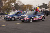 Noile Dacia Logan si Sandero au participat la Parada Militara de 1 Decembrie