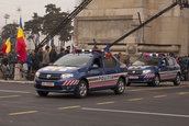 Noile Dacia Logan si Sandero au participat la Parada Militara de 1 Decembrie