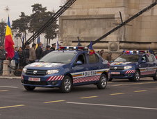 Noile Dacia Logan si Sandero au participat la Parada Militara de 1 Decembrie